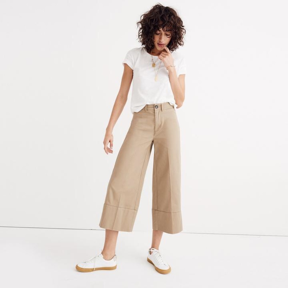 Madewell Langford Wide-Leg Crops